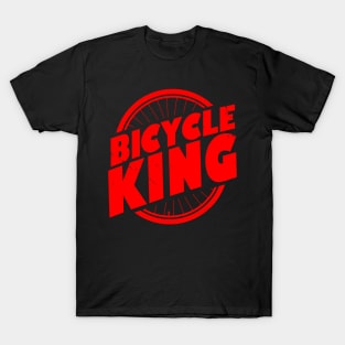 Bicycle King Cycling Gift For Male Cyclist T-Shirt